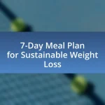 7-Day Meal Plan for Sustainable Weight Loss