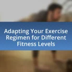 Adapting Your Exercise Regimen for Different Fitness Levels