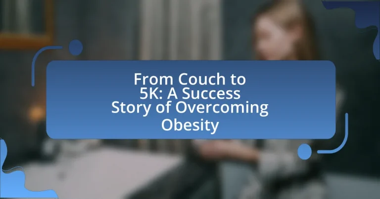From Couch to 5K: A Success Story of Overcoming Obesity