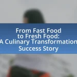 From Fast Food to Fresh Food: A Culinary Transformation Success Story
