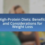 High-Protein Diets: Benefits and Considerations for Weight Loss