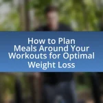 How to Plan Meals Around Your Workouts for Optimal Weight Loss