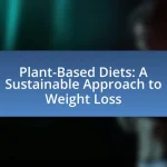 Plant-Based Diets: A Sustainable Approach to Weight Loss