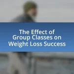 The Effect of Group Classes on Weight Loss Success