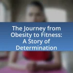 The Journey from Obesity to Fitness: A Story of Determination