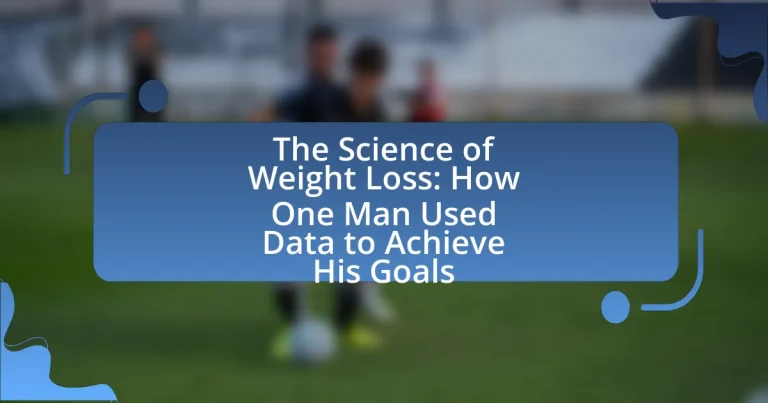 The Science of Weight Loss: How One Man Used Data to Achieve His Goals