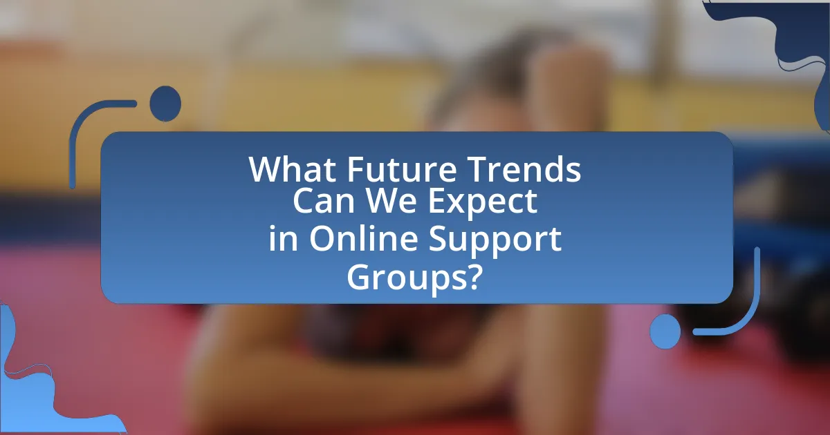What Future Trends Can We Expect in Online Support Groups?